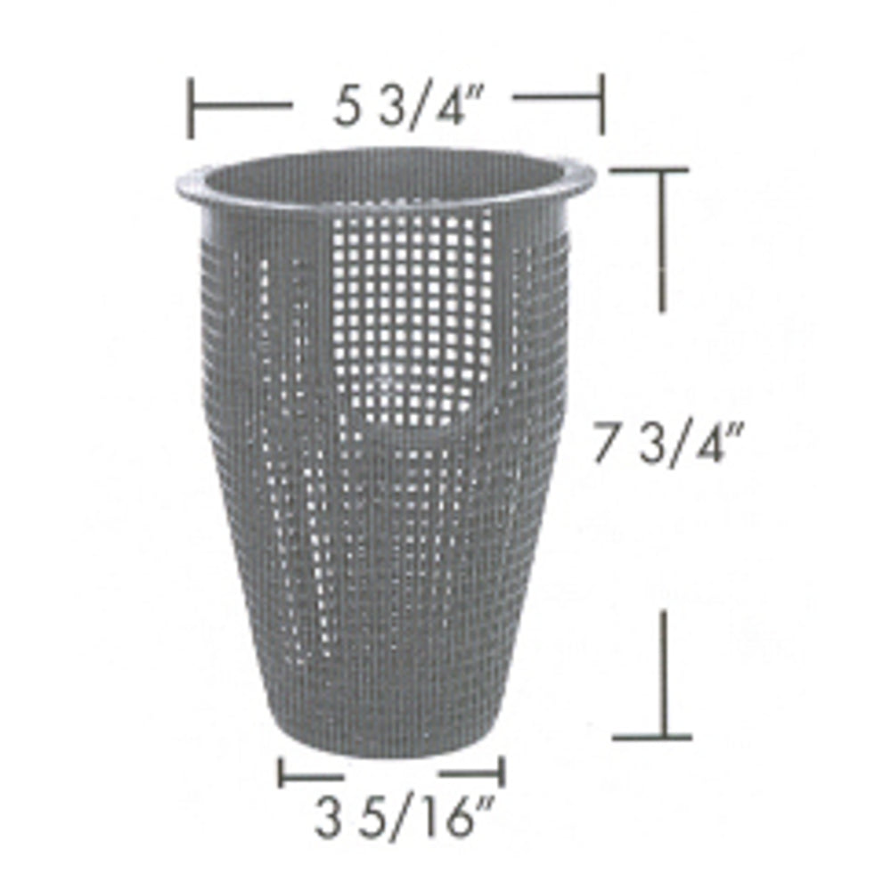 Aladdin Pentair Whisperflo Strainer Basket | B-199