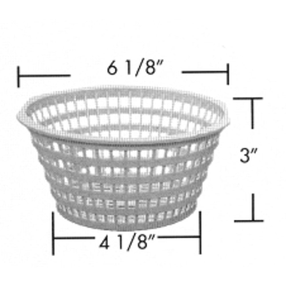 Aladdin Olympic Skimmer Basket, White | B-213 2