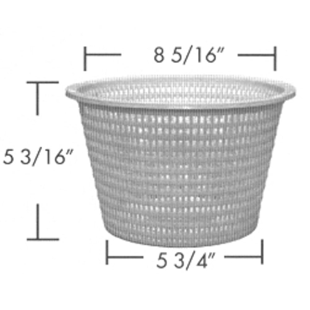 Aladdin Skimmer Basket for Hayward SPX1070E, Skim Master, Swimquip U-3 Strainer, Swimrite, Plastic | B-9 3