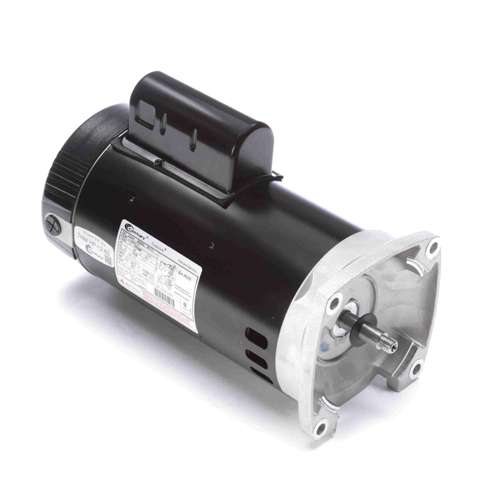 Century Pool Pump Motor 2HP 1-Speed 1 Phase 60Hz 208-230V 56Y Frame | B2843 2