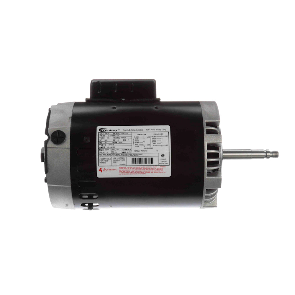 Century Polaris Booster Pump Motor 3/4HP 3450 RPM 56CZ Frame | B625 2