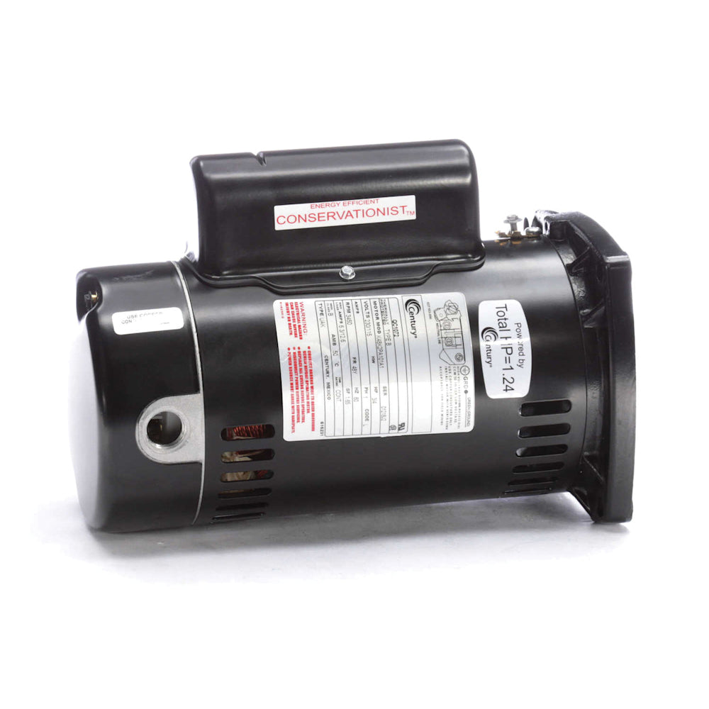 Century Pump Motor .75HP 1Ph 60Hz 230/115V 48Y Frame | QC1072 3