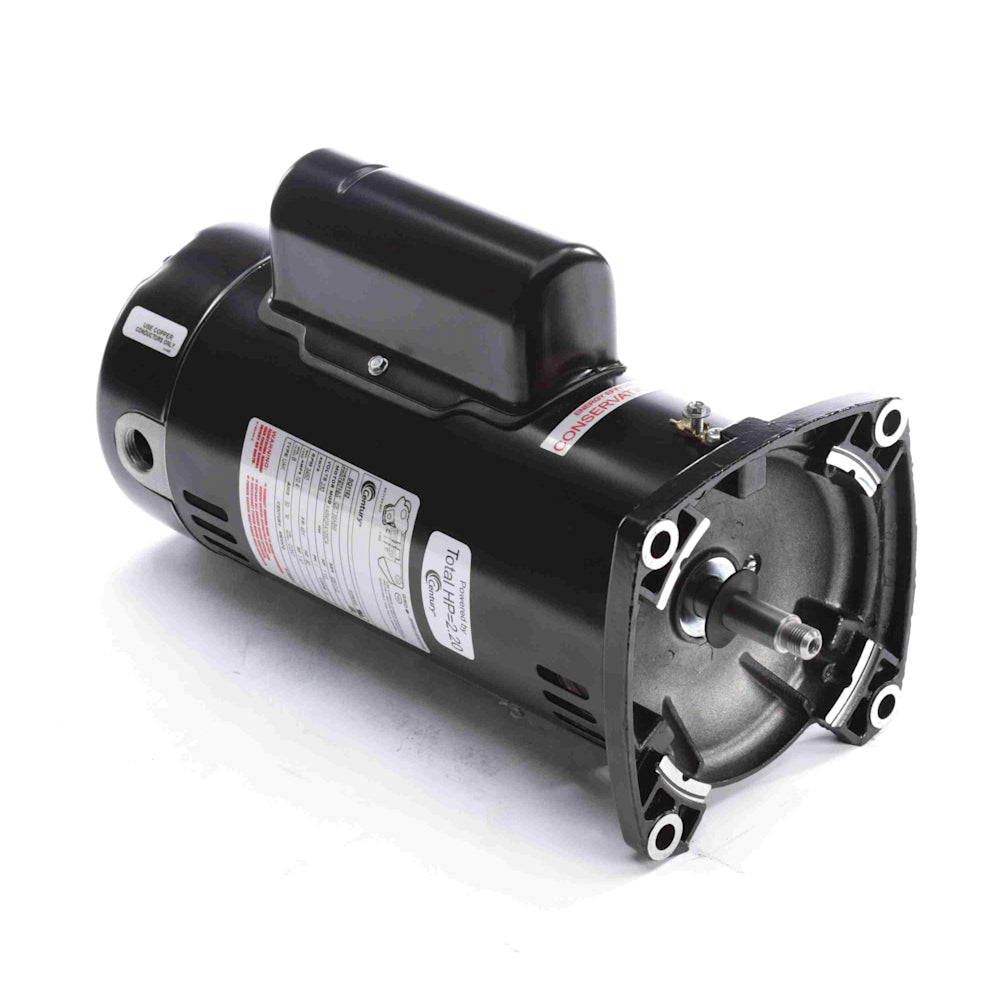 Century Pool Pump Motor Square Flange 1.5HP 1-Speed 230V 48Y Frame | SQ1152 4