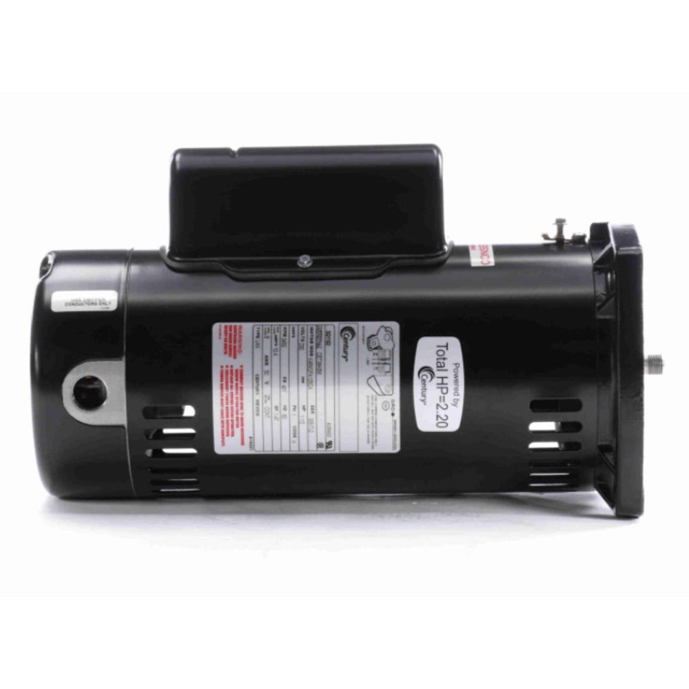 Century Pool Pump Motor Square Flange 1.5HP 1-Speed 230V 48Y Frame | SQ1152 5