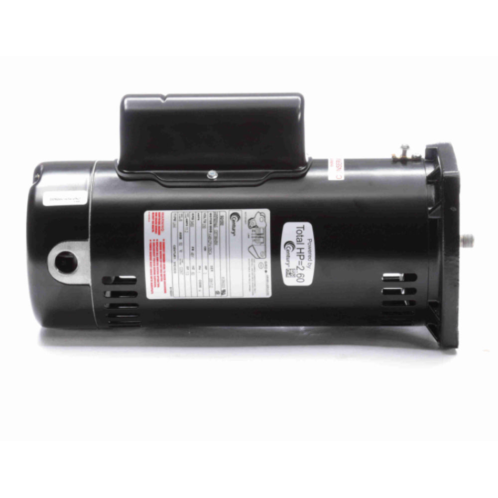 Century Pool Pump Motor Square Flange 2HP 1-Speed 230V 48Y Frame | SQ1202 5