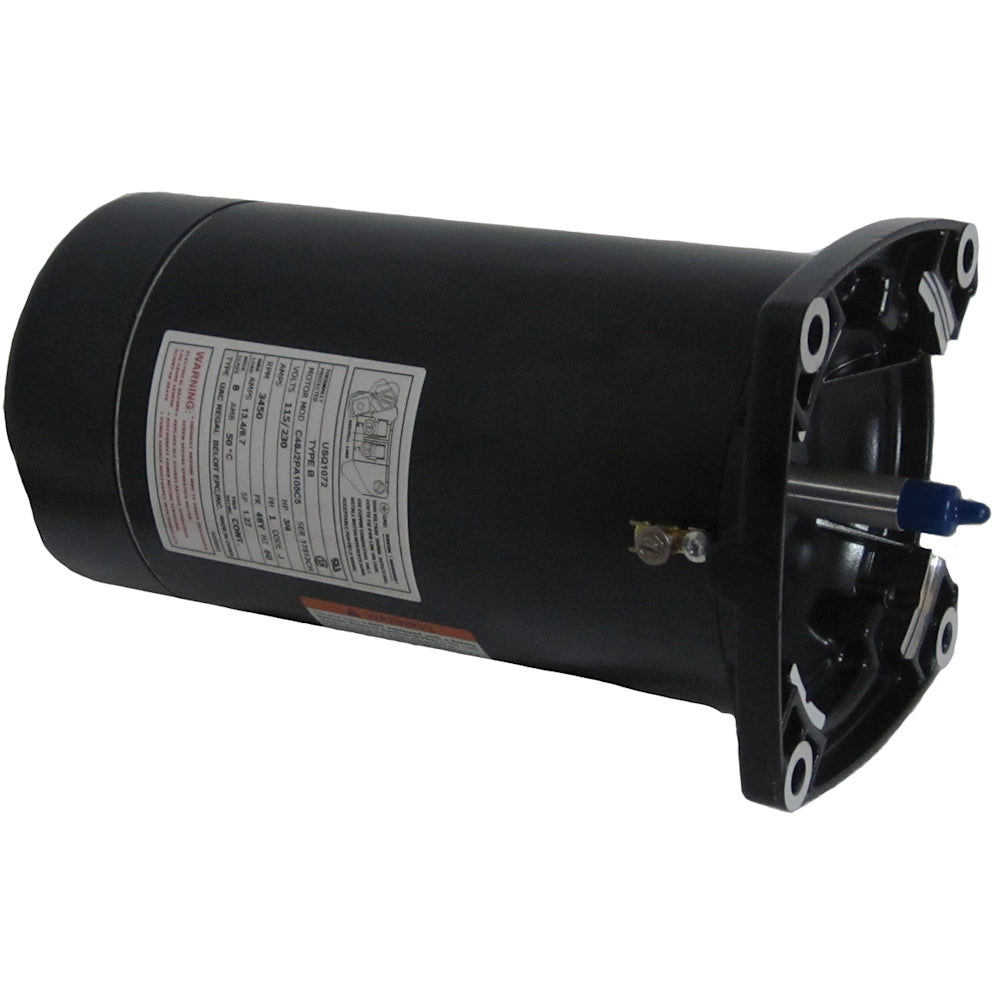 Century Pool Pump Motor, Square Flange, 3/4HP 48Y | USQ1072 5