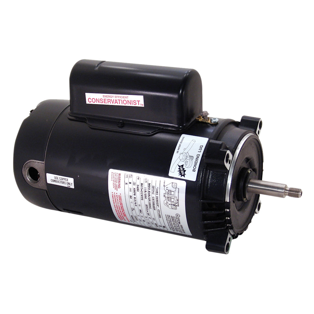 Century Pool Pump Motor, Threaded Shaft, 2HP 56J | UST1202 2