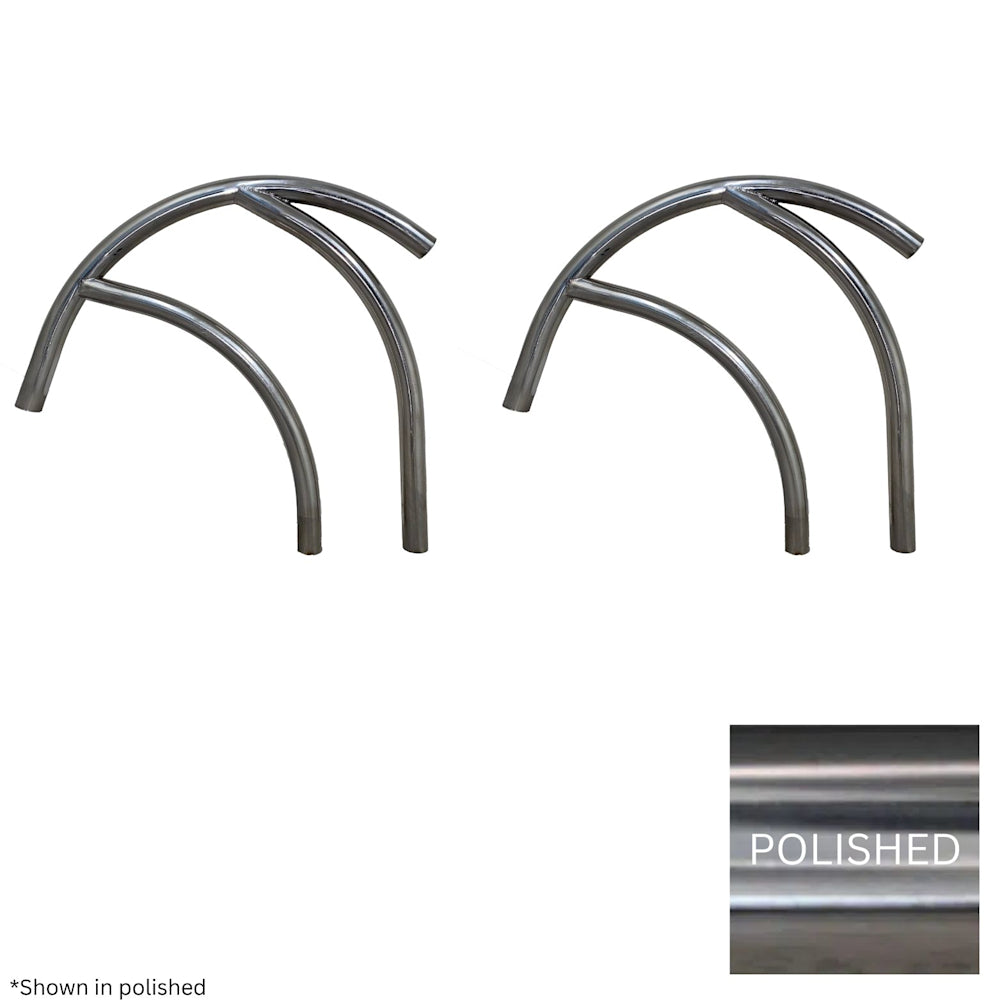 Global Modern 30 Grab Rail Polished .065 Set Of 2 | Global-Mr-Gr30-Ss-2"