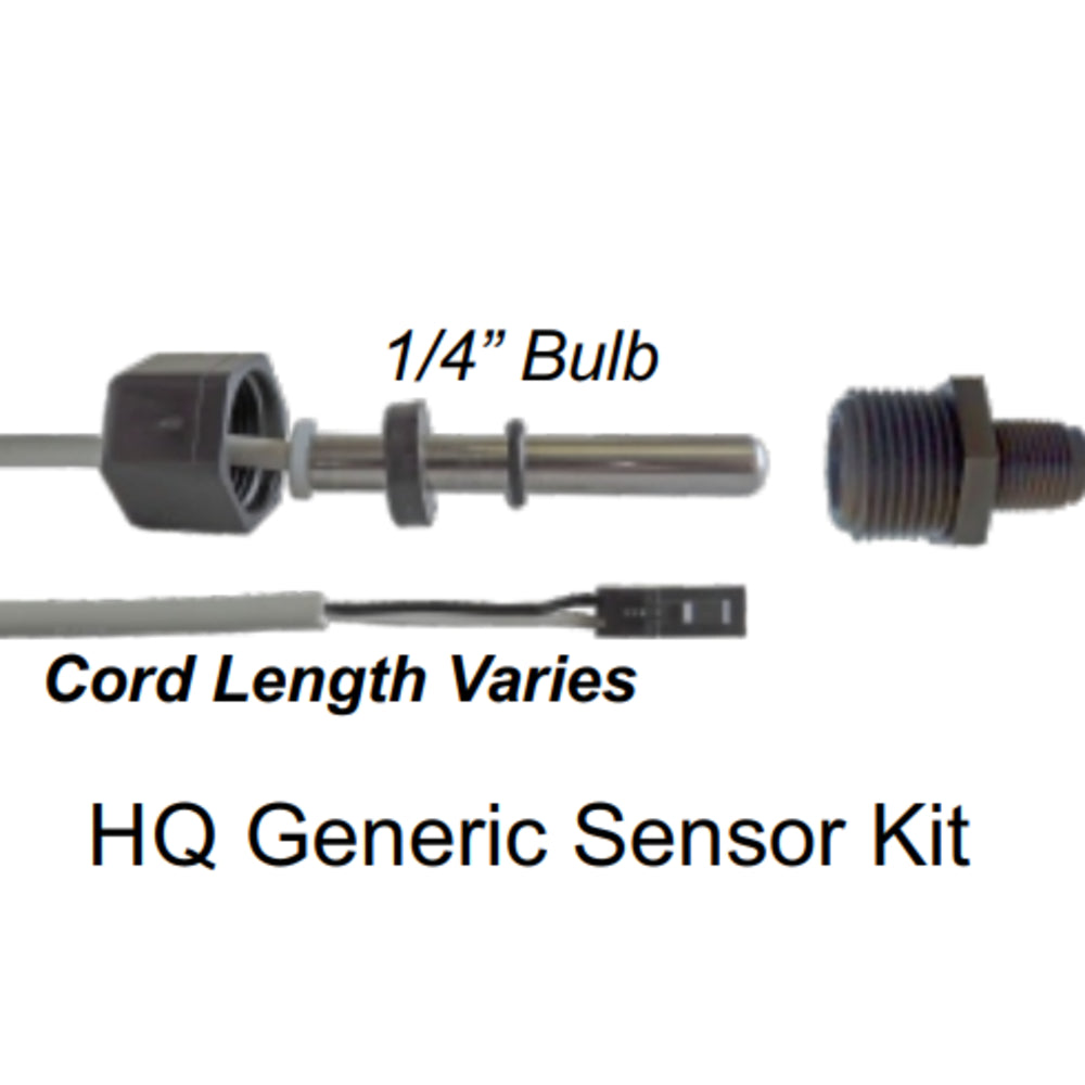 1/4" Bulb w/ Sensor Fitting | 34-32016-HQ-K - HDQ3432016HQK"