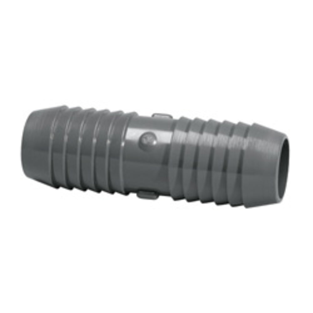 Coupling, 1-1/2 Insert Gray PVC"