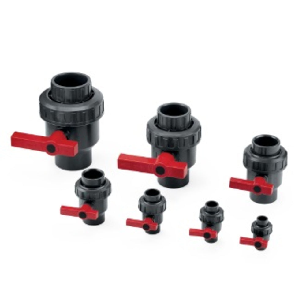 Jandy Ball Valve, Single Union, 2 PVC | BVSU020" 2