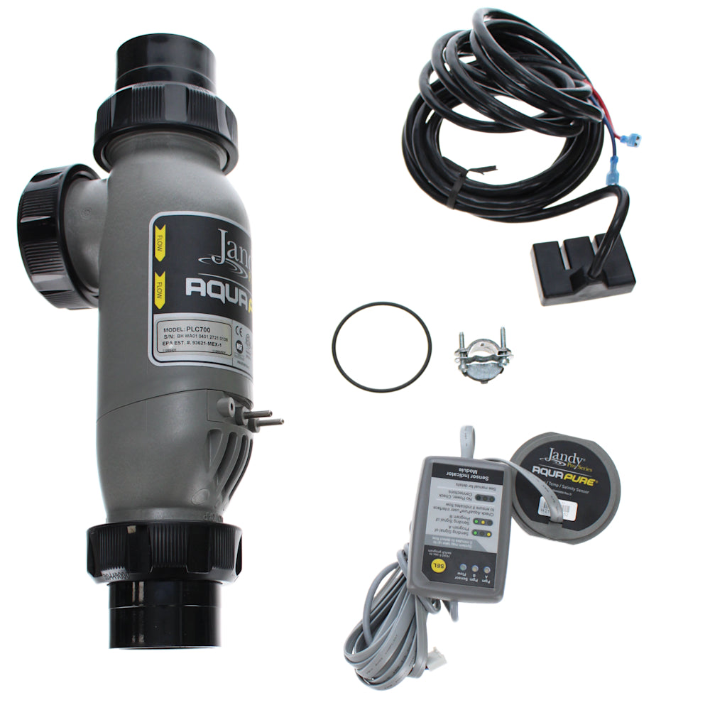 Jandy AquaPure Salt Chlorinator PureLink Cell Kit, 7 Blade, 12,000 gallons, 120/240 VAC, 50/60 Hz, 0.75-1.5 AMPS | PLC700
