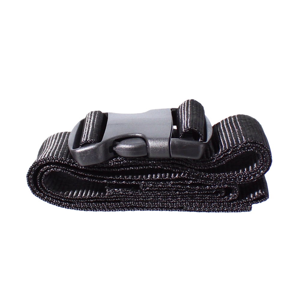 Kemp One Piece Spineboard Strap - Black | 10-301-BLK