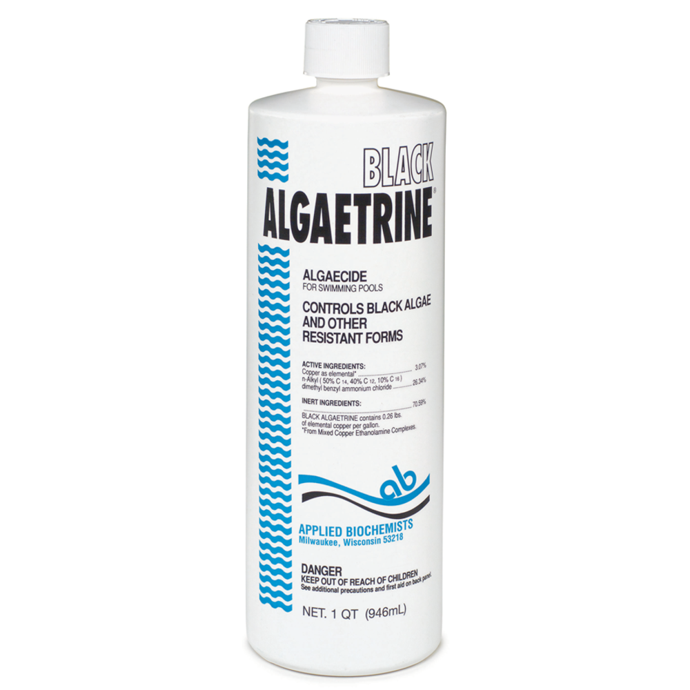 Applied Bio Black Algaetrine Algaecide, 32 oz Bottle | 406303A