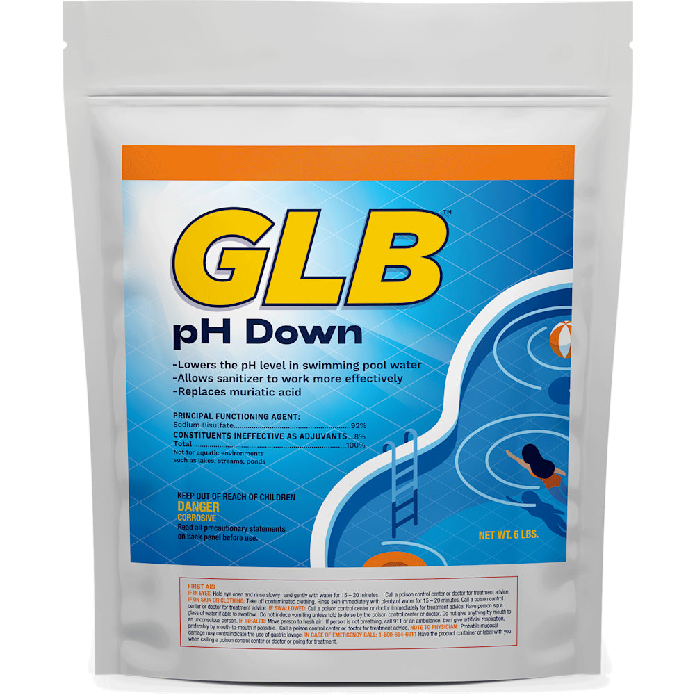 GLB pH Down 10 lb Bag 4/Case | 71253A