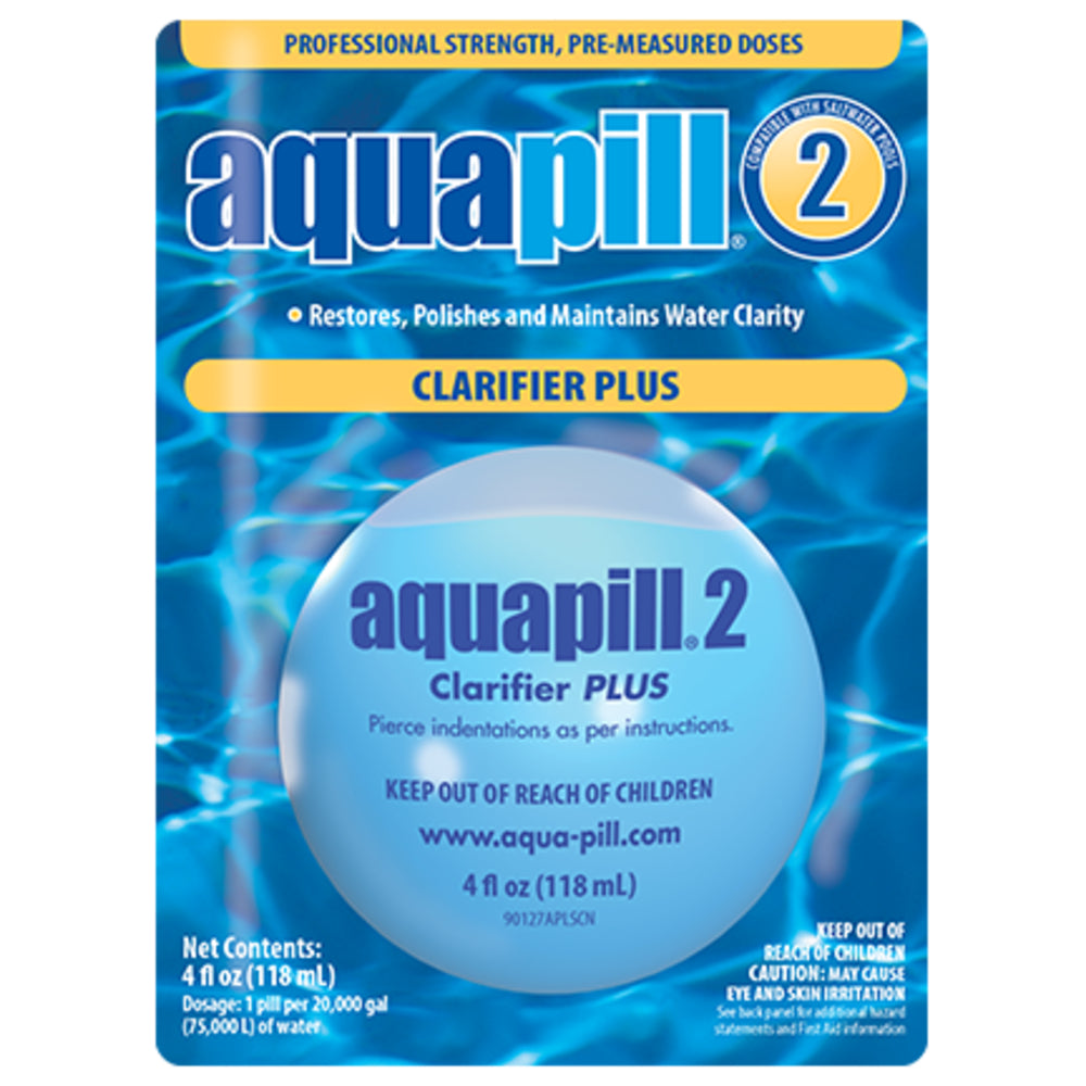 AquaPill 2 Clarifier Plus 4 fl oz Pill 12/Case | 90127APL