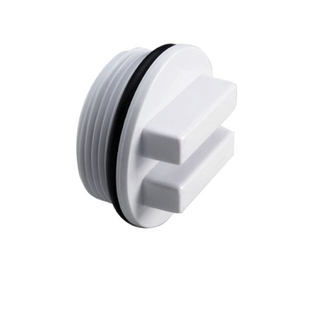 Plastic Threaded Winter Plug w/ O-Ring for 1-1/2 Fitting"