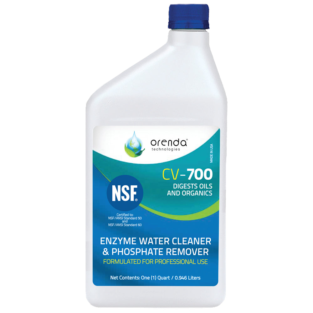 Orenda CV-700 Catalytic Enzyme & Phosphate Remover 32 fl oz Bottle 12/Case | ORE-50-220