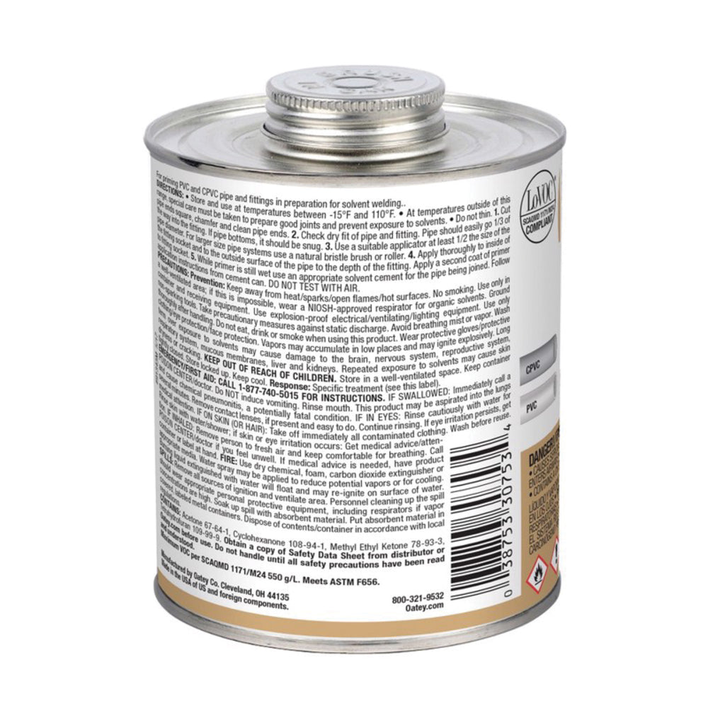 Oatey 32 oz Liquid Solvent Primer | OTY30753 3