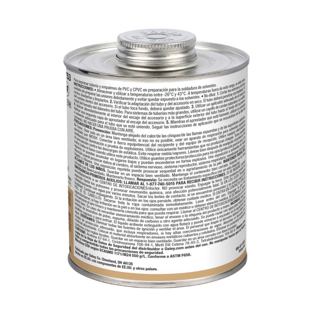 Oatey 32 oz Liquid Solvent Primer | OTY30753 4