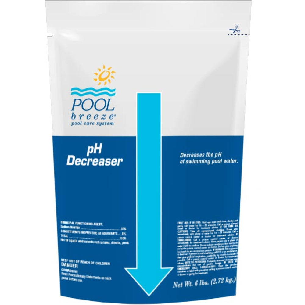 Pool Breeze pH Decreaser 6 lb Bag 8/Case | 88671