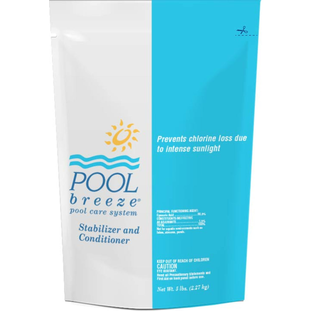 Pool Breeze Chlorine Stabilizer 5 lb Bag 8/Case | 88672