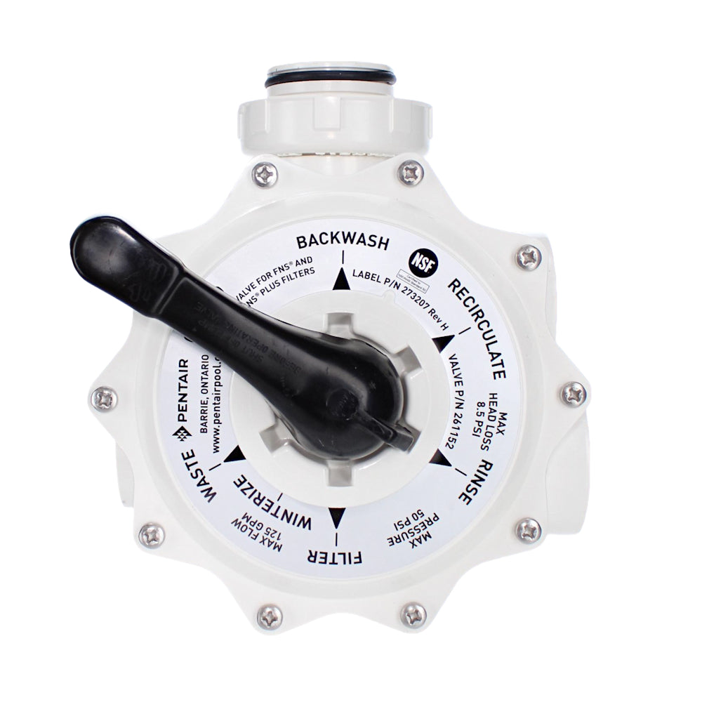 Pentair DE Multiport Valve, 2 Side Mount | 261152"