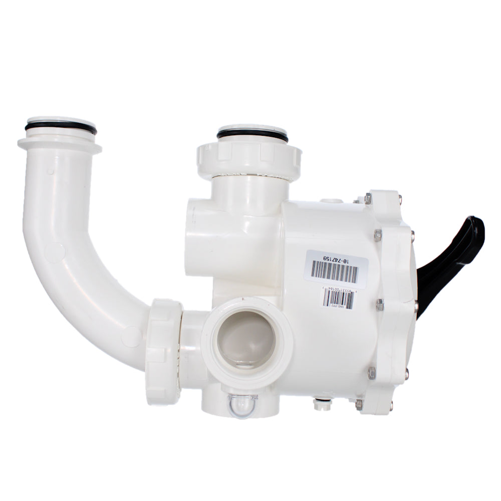 Pentair DE Multiport Valve, 2 Side Mount | 261152" 5