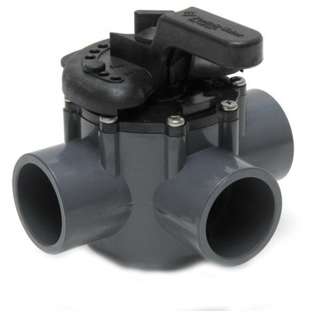Pentair 1-1/2 3-Way Compool PVC Valve | 263037" 2