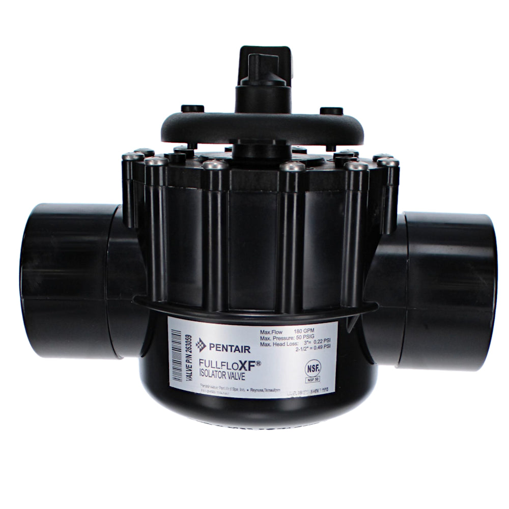 Pentair 2.5 x 3" CPVC 2-Way Diverter Valve | 263059" 4