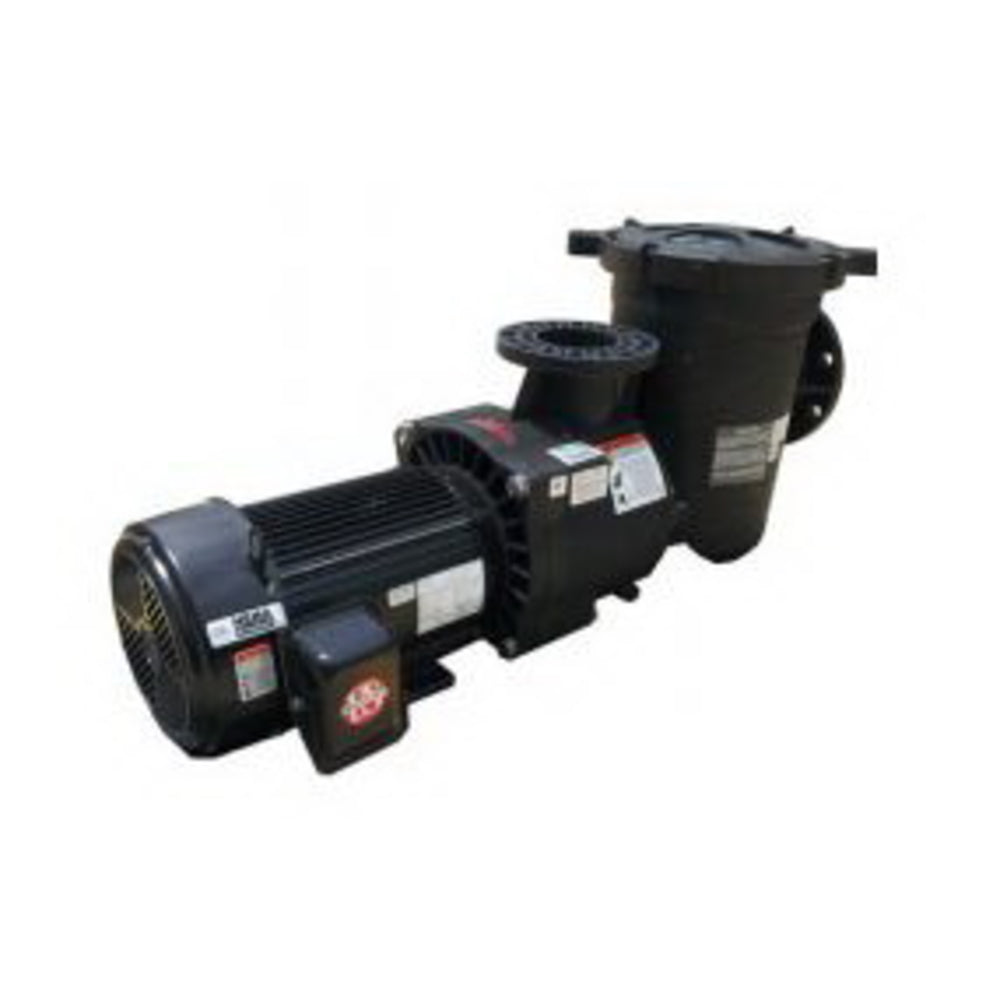 Pentair EQ Series Commercial Plastic Pool Pump, 7.5 HP, 230 V, Single Phase, with Strainer | 340032