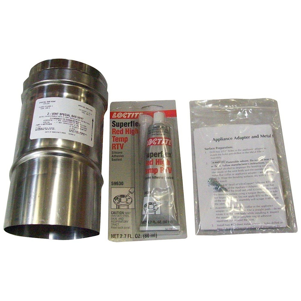 Pentair Appl Adapter Kit Z-Flex Venting | 77707-0087 2