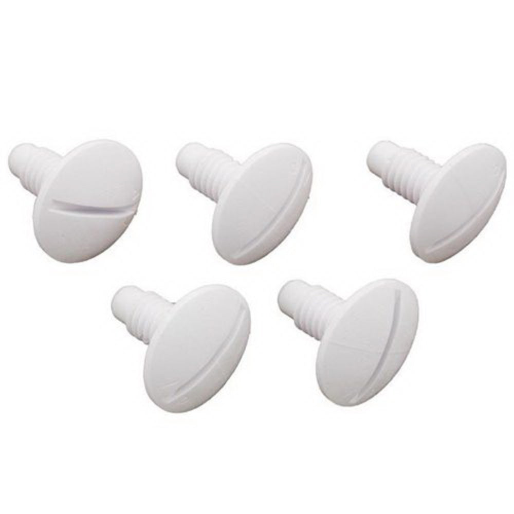 Pentair Legend White Wheel Screws, 5/Pack | EC55