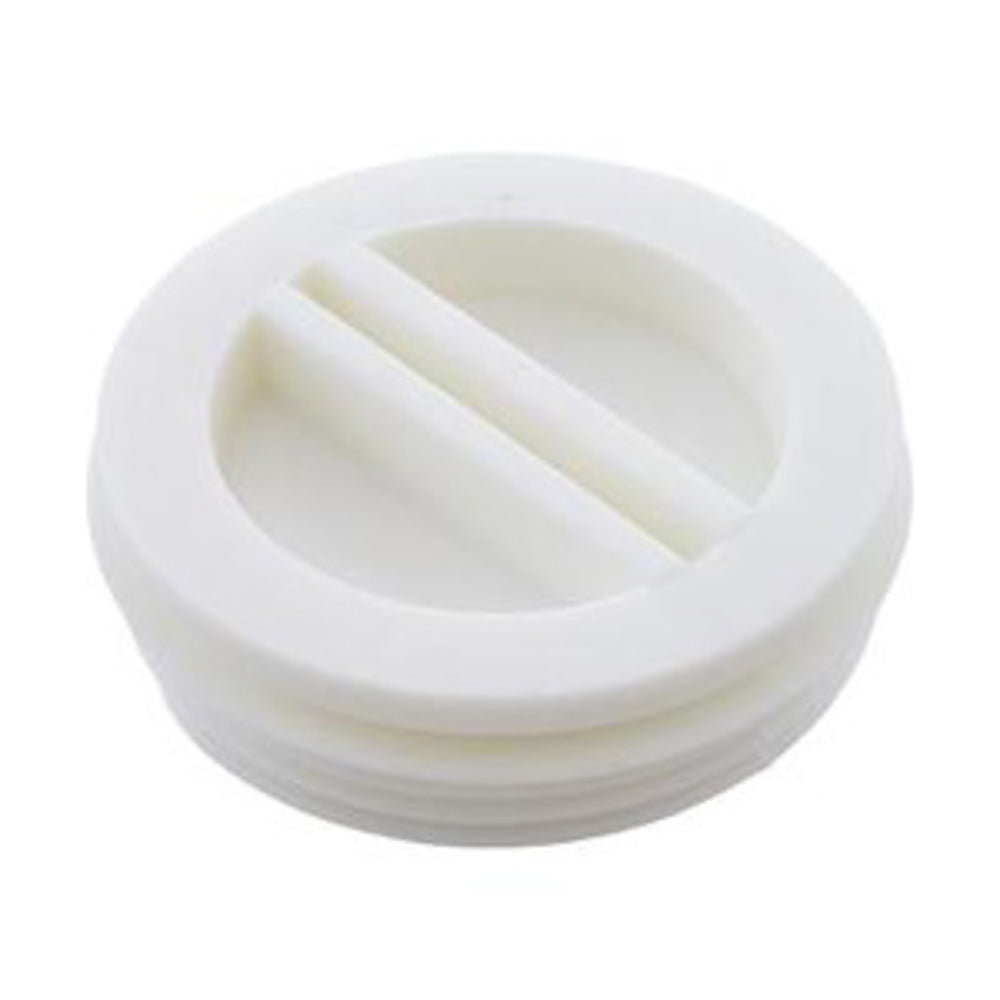 Pentair R22010 White Flat Plastic Plug 1-1/2 | R22010"