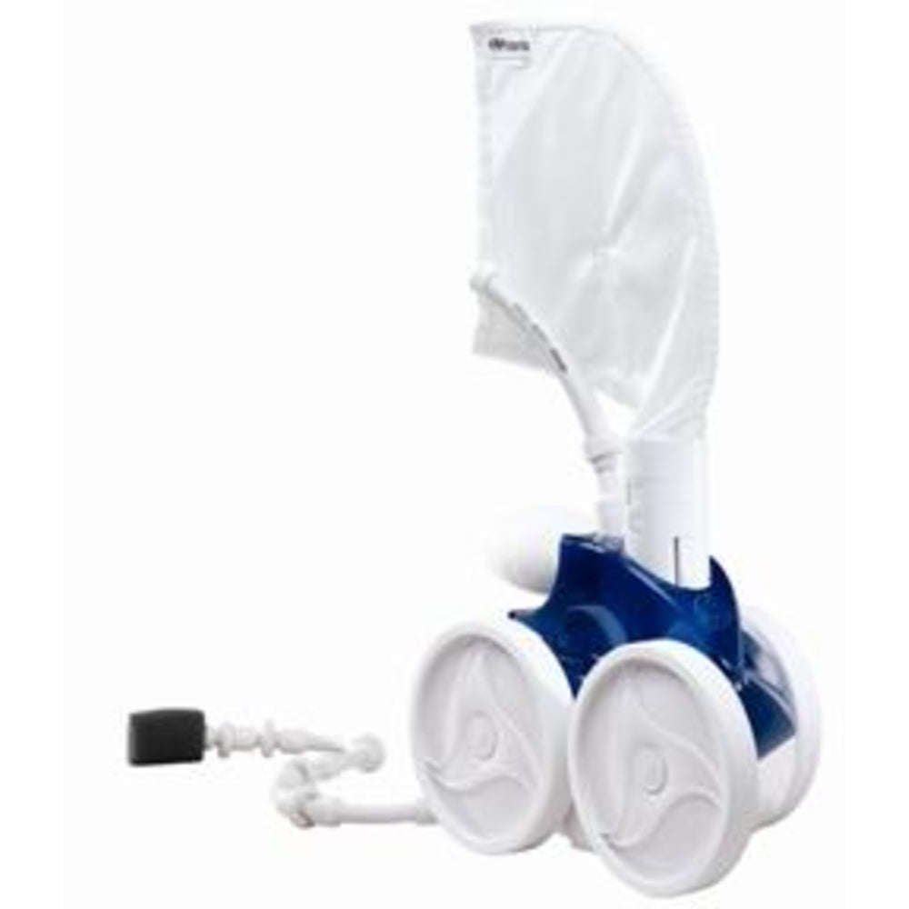 Polaris Vac-Sweep 380 In-Ground Pool Cleaner, Classic White, 31' Hose, All-Wheel Belt Drive, Single Chamber Zipper Bag | F3