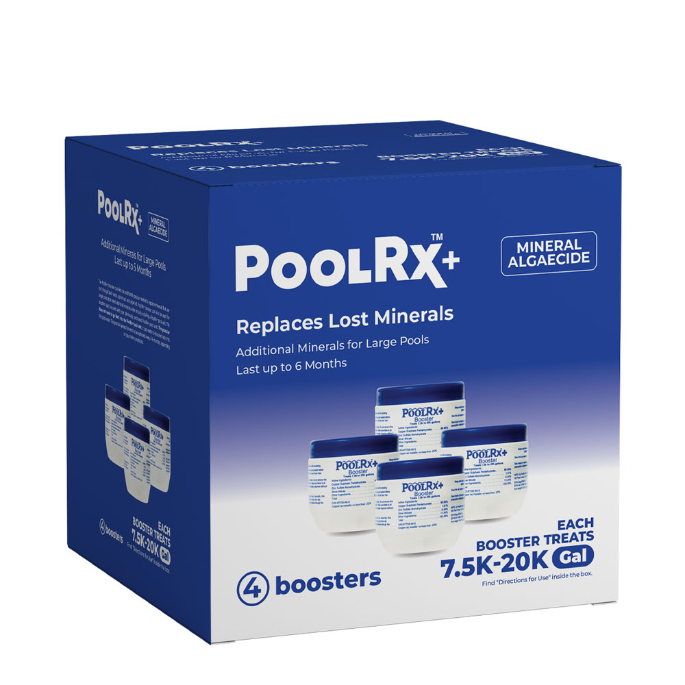 PoolRx+ Copper Algaecide Booster Blue; 7.5K-20K Gallons | 332004