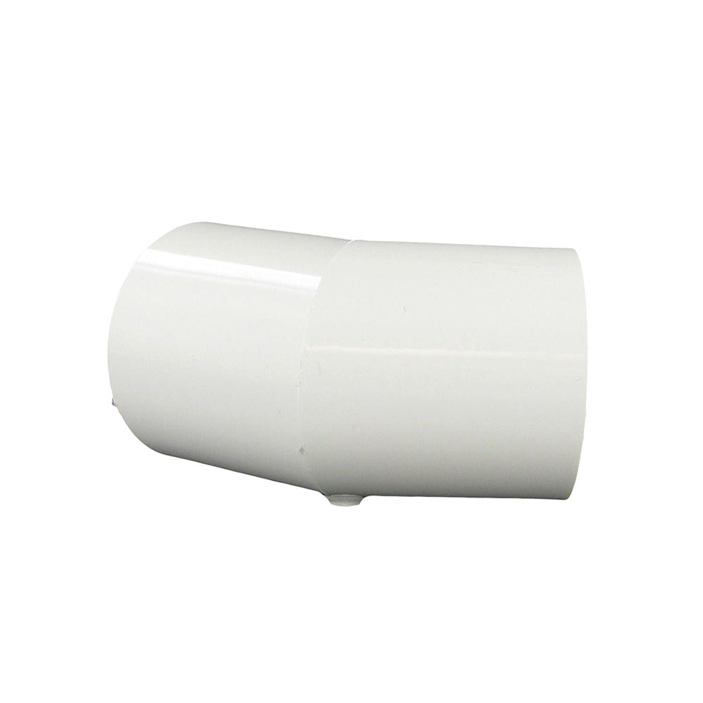 Elbow, 1 Slip White PVC Schedule 40 45 Degree"