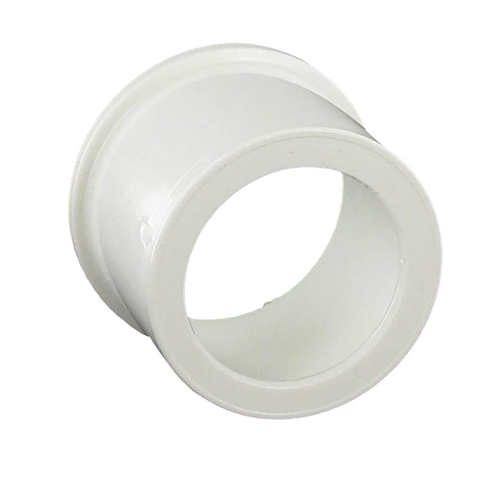 Reducing Bushing, 1-1/2 x 1-1/4 Spigot x Slip White PVC Schedule 40"