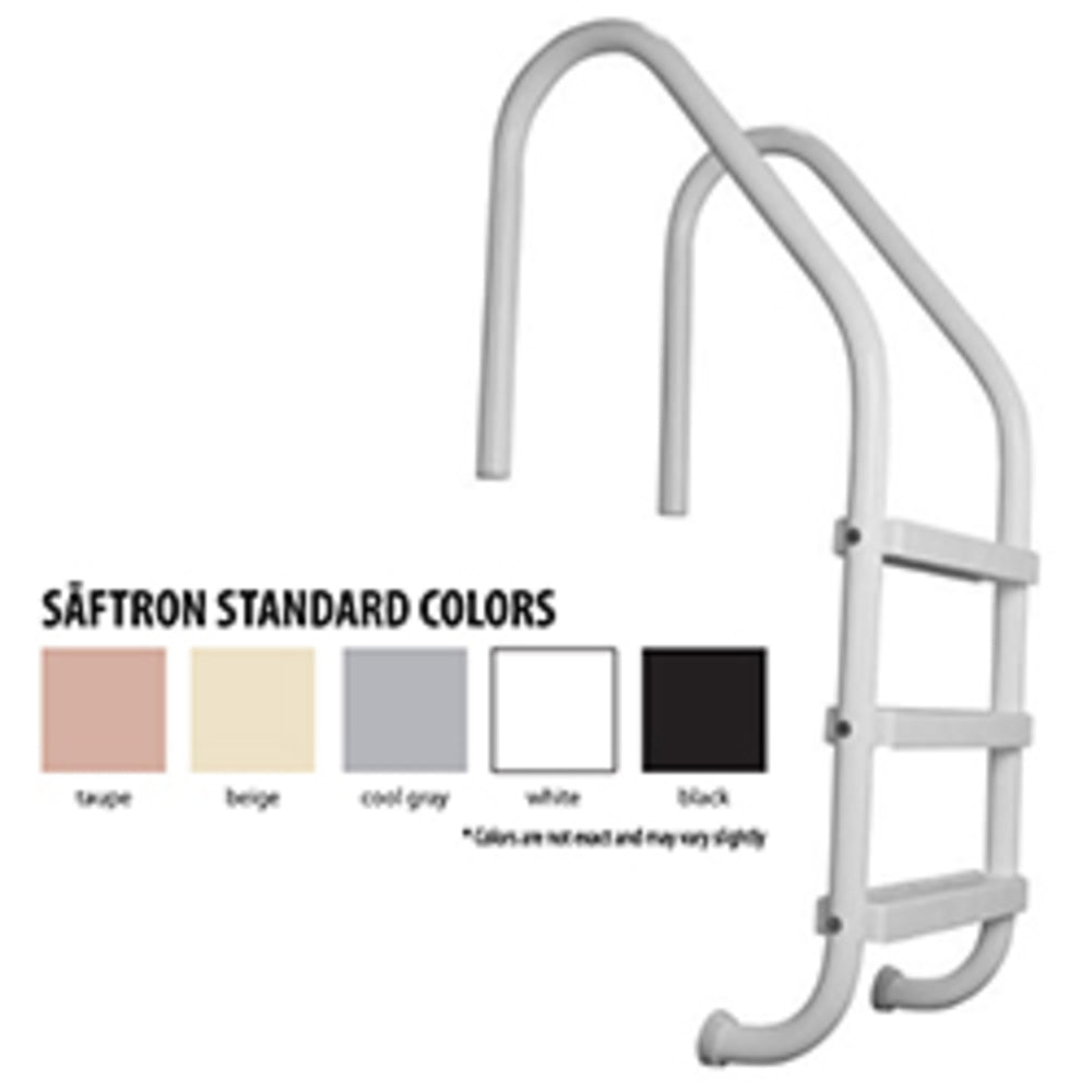 Saftron 3 Tread In-Ground Ladder Gray | P-324-L3-G 3