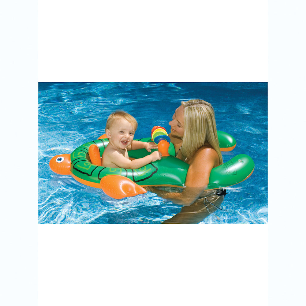 Swimline 40 Me & You Turtle Baby Seat Pool Float | 90251"