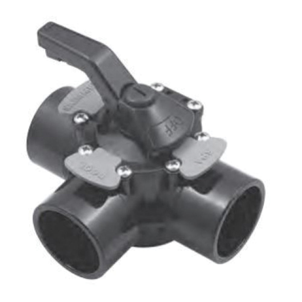 Waterway TruSeal 2 x 2-1/2" 3-Way Diverter Valve | 600-7100-CPVC"