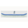 A&B Brush Curved Standard Wall White PVC Bristle, 18 | 3010"