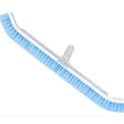 A&B Curved Aluminum Wall Brush, Nylon Bristles 24  | AAB3020"