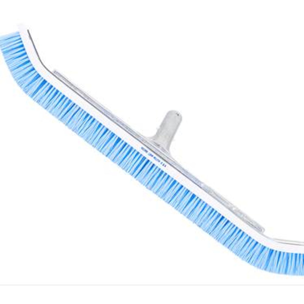 A&B Curved Aluminum Wall Brush, Nylon Bristles 24  | AAB3020"