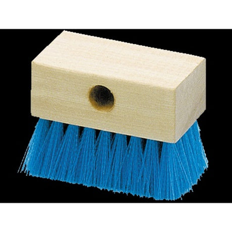 A&B Hardwood-Back Pool Tile Brush, Blue Bristles  | AAB6002