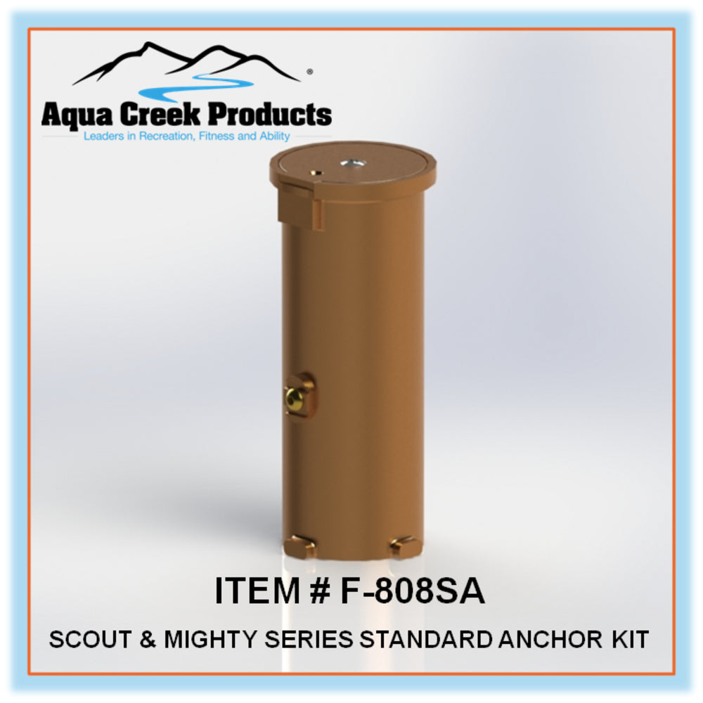 Aqua Creek Concrete Anchor Kit For Scout, Mighty, Ez-2 & Power Ez-2 Lifts | F-04Cajp