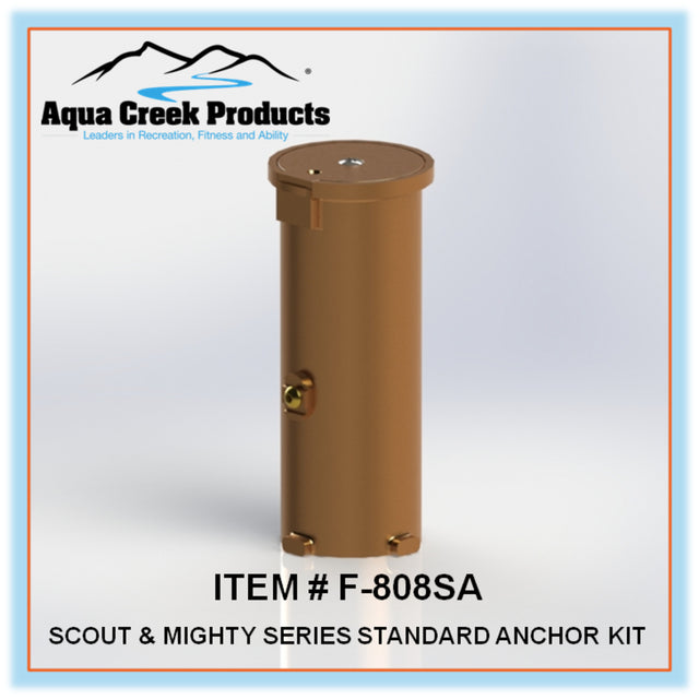Aqua Creek Concrete Anchor Kit For Scout, Mighty, Ez-2 & Power Ez-2 Lifts | F-04Cajp