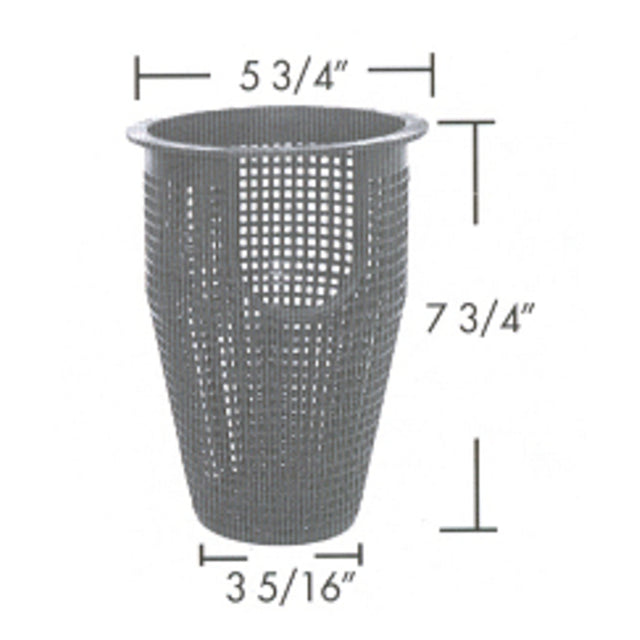 Aladdin Pentair Whisperflo Strainer Basket | B-199