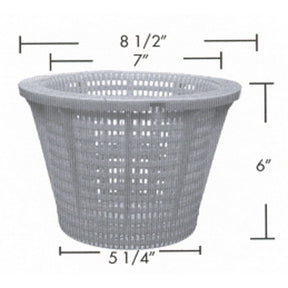 Aladdin American Skimmer S-20 Basket, White | B-200