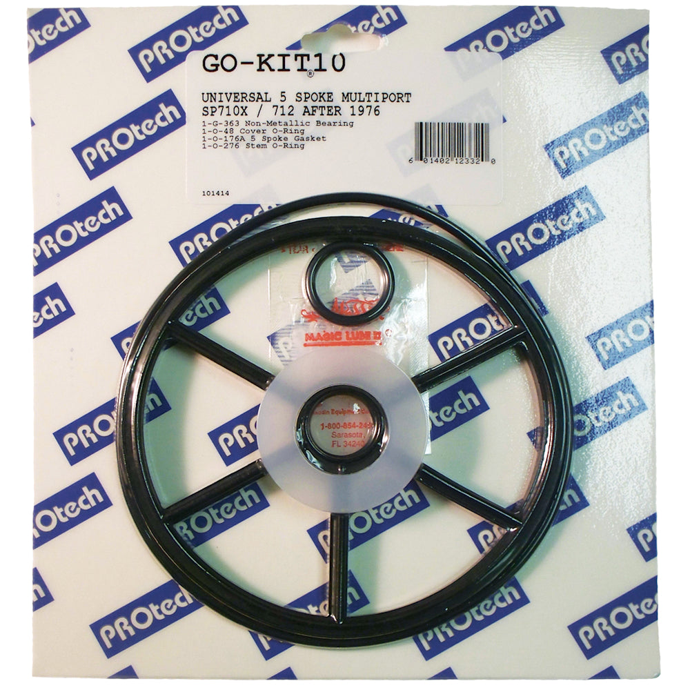 Aladdin Universal 5-Spoke Multiport Valve Rebuild Kit | GO-KIT10